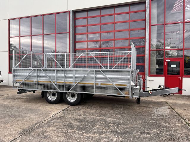 Tipper trailer Möslein TTD 11 Breite Reifen  5,70 lang  Kipper Tieflader, Breite Reifen, 5,70 m lang-- Neufahrzeug --