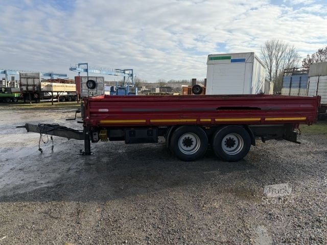 Three-way tipper trailer  TK14  14,4 t Tandemkipper- Tieflader Breitbereifung