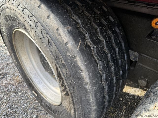 Three-way tipper trailer  TK14  14,4 t Tandemkipper- Tieflader Breitbereifung