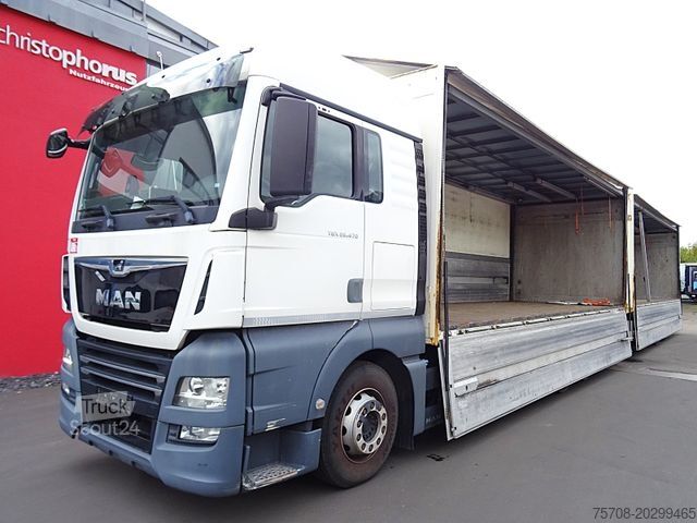 Φορτηγό μεταφοράς ποτών MAN 26.470 TGX*kpl. Zug*2x 7,7 m*2x LBW*NLA*Retarder