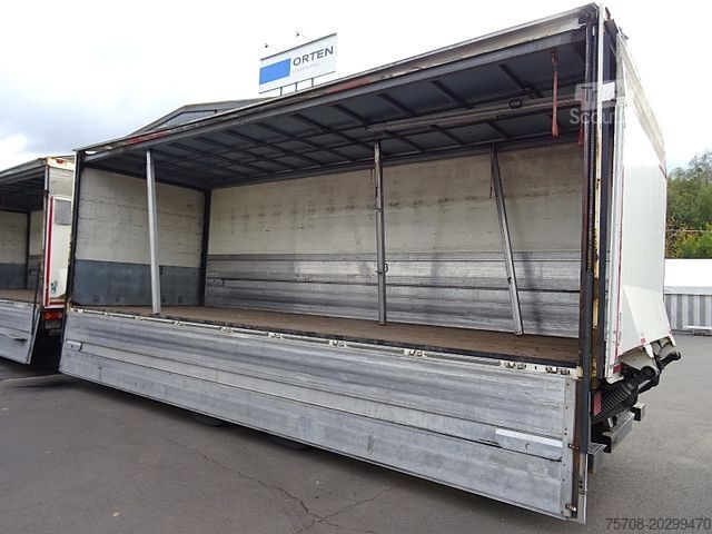 Dėžinis sunkvežimis MAN 26.470 TGX*kpl. Zug*2x 7,7 m*2x LBW*NLA*Retarder