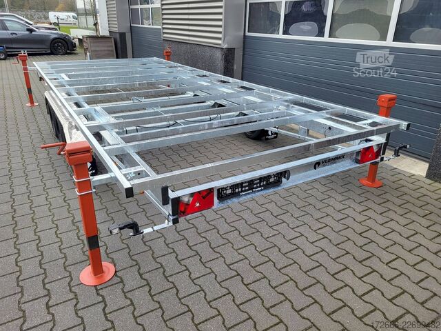  Vlemmix TH660 DETACHABLE TRAILER | TRIDEM 660X244CM 3500KG WECHSELPRITSCHE ANHÄNGER