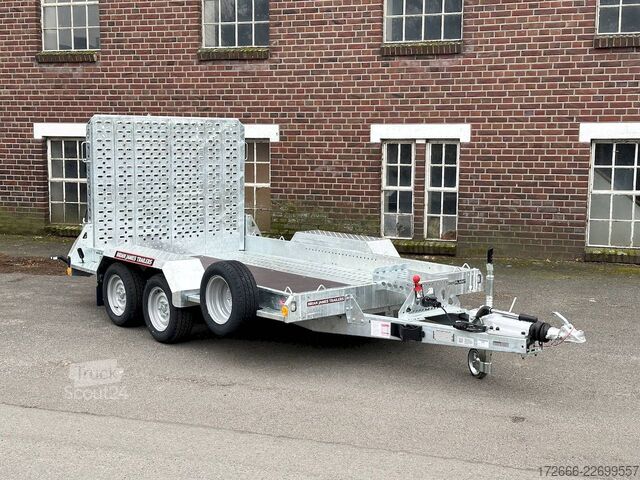 Baumaschinenanhänger Brian James Trailers DIGGER PLANT 543-3217-35-2-12 | SCHWERLASTRAMPE 320X170CM 3500KG BAUMASCHINENANHÄNGER