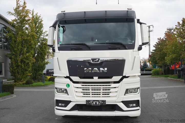 опрокидывающаяся BDF-рама MAN TGX 26.470 6x2 COINTAINERKIPPER HYVA