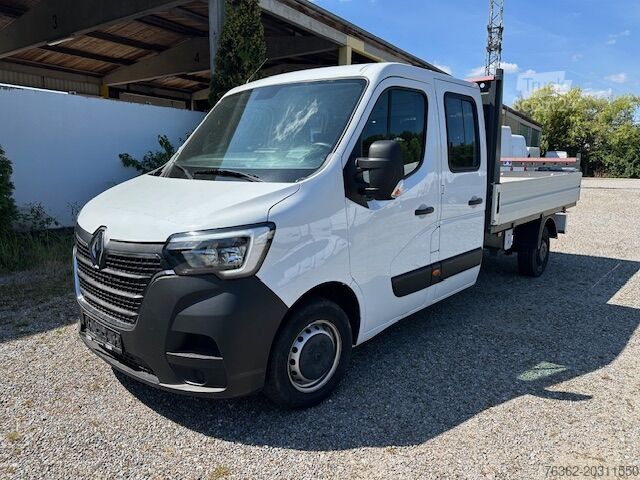 Transporter mit Doppelkabine Renault Master III DoKa Pritsche L3H1 3,5t AHK