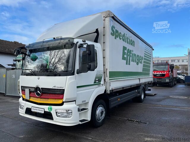 Раздвижной брезент Mercedes-Benz Atego 1530 *Tautliner*LBW*Klima*Standheizung*E6*