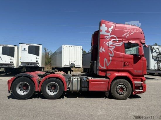 Standaard trekker SCANIA R730 6X4, E6, VOLL-LUFT, STANDKLIMA, HYDRAULIK
