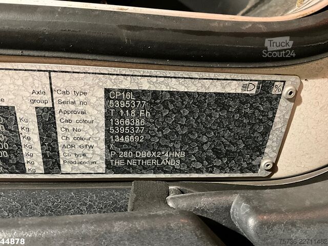 Refuse collection vehicle Scania P 280 6x2 Euro 6 VDL Translift zijlader Just 15...