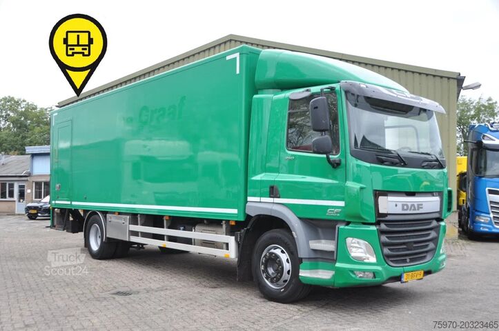 Valise DAF CF 250 2015 / 416.079km / DHOLLANDIA 2000kg