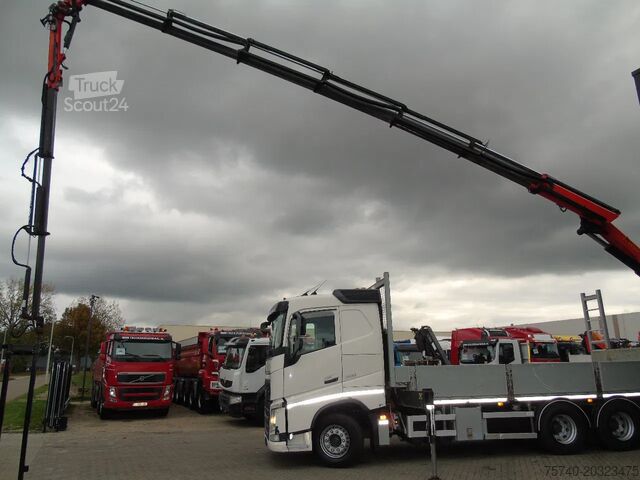 Camion-grue Volvo FH 500 VOLVO FH 500   8x4 + PALFINGER PK 34002 ...