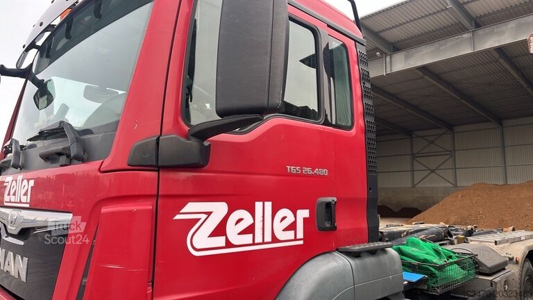 Basculante Roll-off MAN TGS 26.480 Meiller