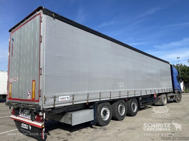 Nyitott ponyvás félpótkocsi Schmitz Cargobull Semitrailer Curtainsider Standard