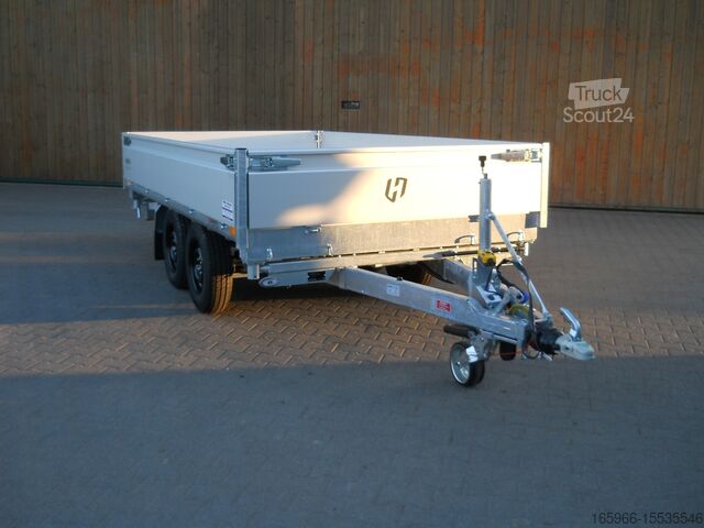 Dreiseitenkipper Anhänger Henra, ab Lager! KP353518, 3500 kg, 3,5 x 1,85 x 0,4 m,