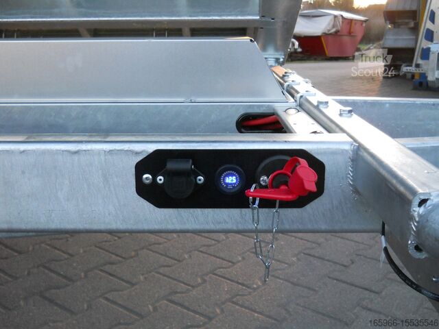 Dreiseitenkipper Anhänger Henra, ab Lager! KP353518, 3500 kg, 3,5 x 1,85 x 0,4 m,