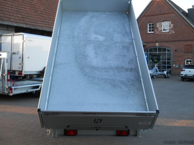 Dreiseitenkipper Anhänger Henra, ab Lager! KP353518, 3500 kg, 3,5 x 1,85 x 0,4 m,