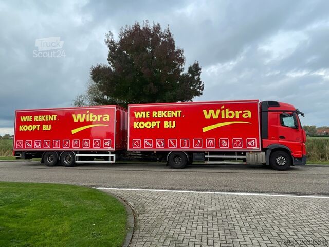 Gesloten bak Mercedes-Benz Actros 1936 Closed Box Combination / Hertogs Tr...