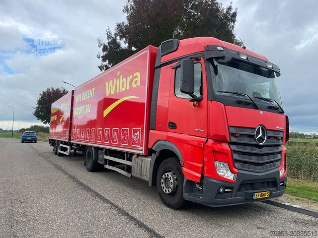 Gesloten bak Mercedes-Benz Actros 1936 Closed Box Combination / Hertogs Tr...