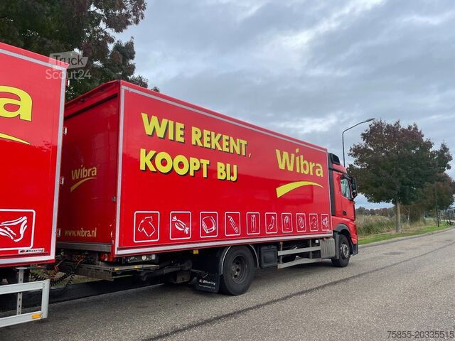 Gesloten bak Mercedes-Benz Actros 1936 Closed Box Combination / Hertogs Tr...