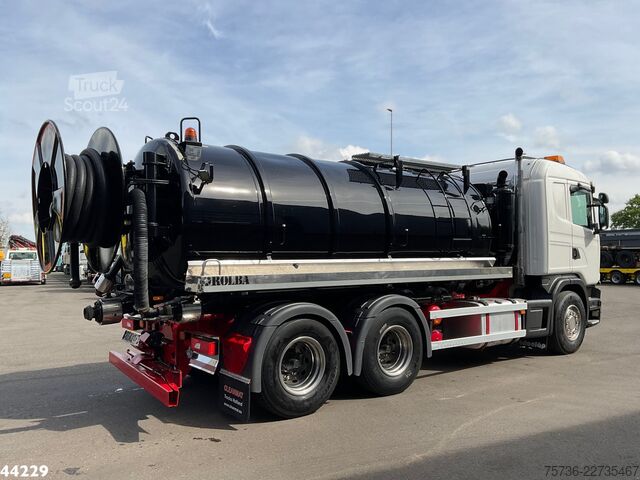 Véhicule aspirant Scania G 440 6x4 Saugwagen