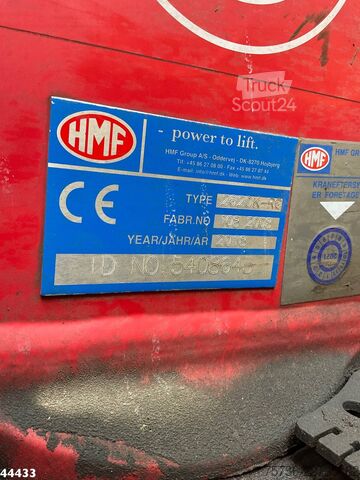 Σύστημα βραχίονα γάντζου DAF FAX CF 480 Euro 6 HMF 26 Tonmeter laadkraan