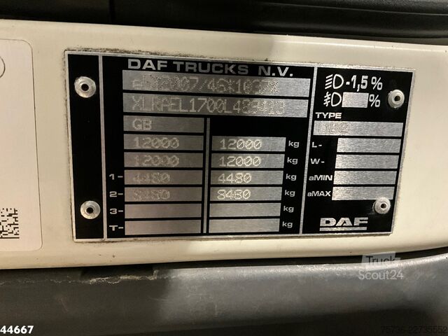 Jätteenkeräysauto DAF FA LF 230 Euro 6 Terberg 8m³ Just 67.505 Km!