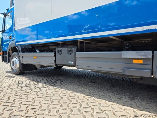 Autocarro con cassone MERCEDES-BENZ Atego 1218 / Ladebordwand