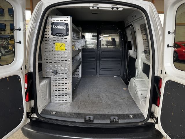 Bestelwagen VOLKSWAGEN Caddy 1.6 TDI Kasten Sortimo AHK
