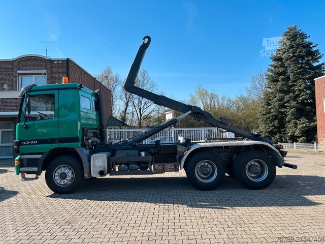 Haakarm vrachtwagen MERCEDES-BENZ 3348 Actros ATLAS Abroller 6x4