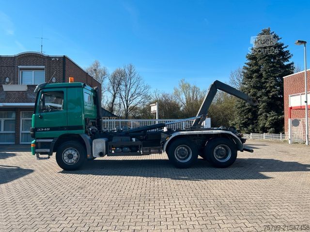 Haakarm vrachtwagen MERCEDES-BENZ 3348 Actros ATLAS Abroller 6x4
