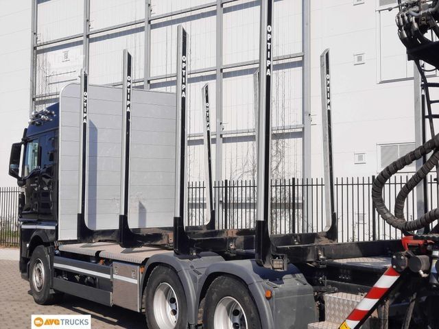 Tovornjak za prevoz hlodovine MAN 33.520 TGX 6X4 Kurzholz Epsilon Q 150 Retarder