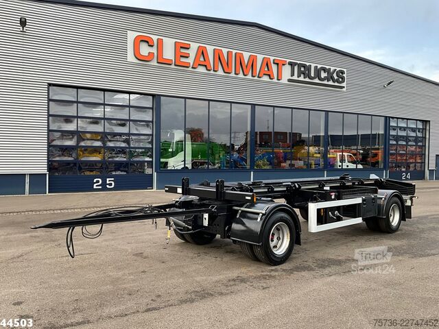 Transportul de containere Noyens 2-assige containeraanhangwagen