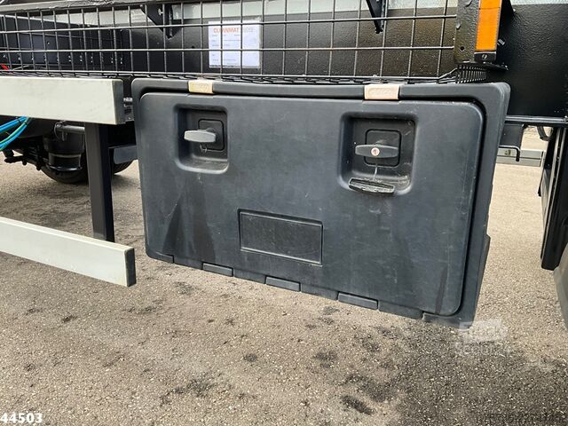 Transportul de containere Noyens 2-assige containeraanhangwagen