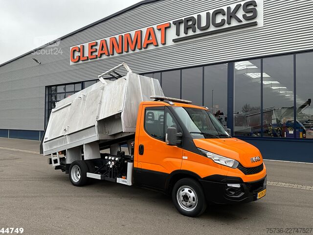 مركبة جمع النفايات Iveco Daily 40C15 Euro 6 Terberg zijlader