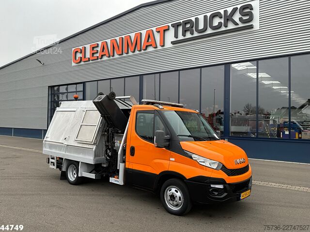 مركبة جمع النفايات Iveco Daily 40C15 Euro 6 Terberg zijlader