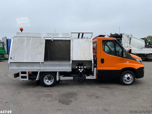 مركبة جمع النفايات Iveco Daily 40C15 Euro 6 Terberg zijlader