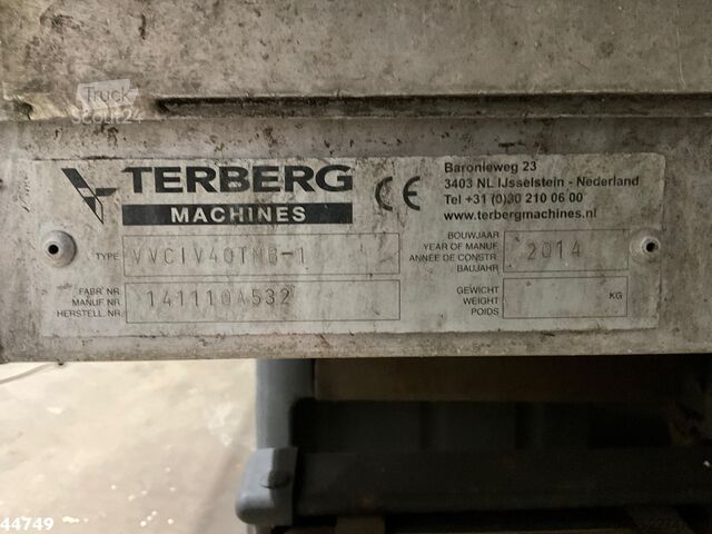 مركبة جمع النفايات Iveco Daily 40C15 Euro 6 Terberg zijlader