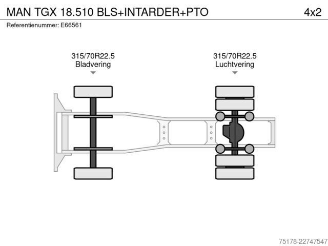 معيار SZM MAN TGX 18.510 BLS - INTARDER