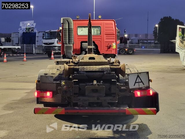Containertransport (haakarmsysteem) Volvo FM 370 6X2 21t Hooklift Lift Axle Automatic Euro 5