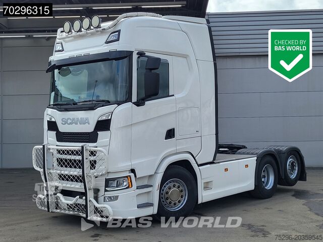 Standard tractor Scania S540 6X2 Retarder Full-Air 2xTanks Leder Standk...