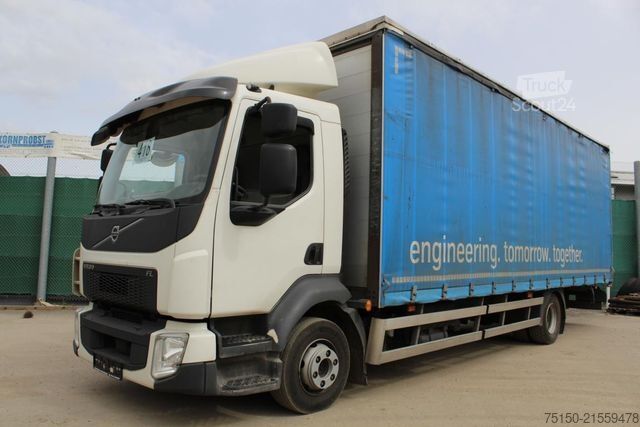 Φορτηγό πλατφόρμα με μουσαμά VOLVO FL 210 4x2 BL - Nr.: 418