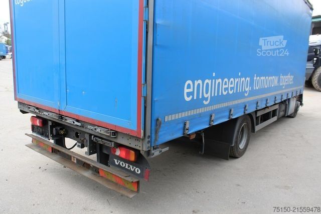 Φορτηγό πλατφόρμα με μουσαμά VOLVO FL 210 4x2 BL - Nr.: 418