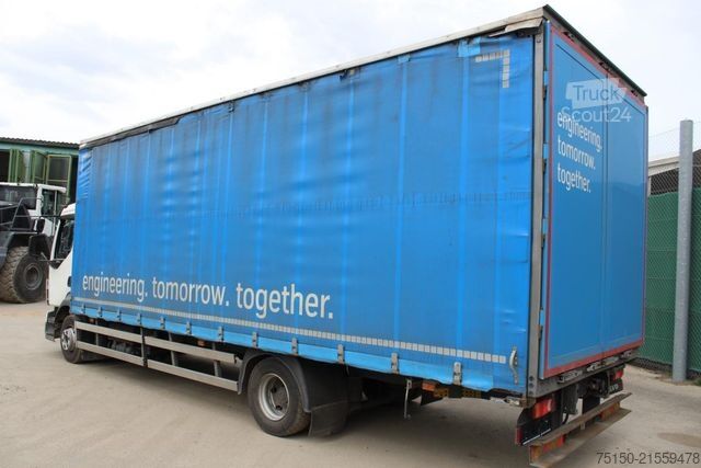 Φορτηγό πλατφόρμα με μουσαμά VOLVO FL 210 4x2 BL - Nr.: 418