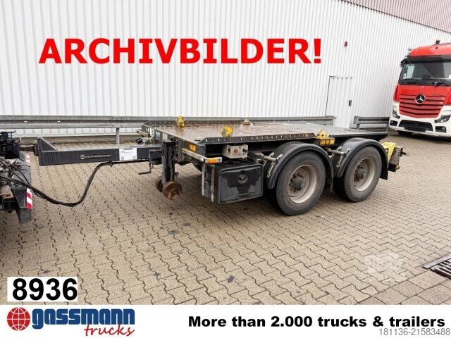 Hooklift trailer Hüffermann HTM 13.35 P Absetzanhänger