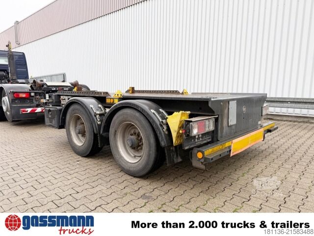 Hooklift trailer Hüffermann HTM 13.35 P Absetzanhänger