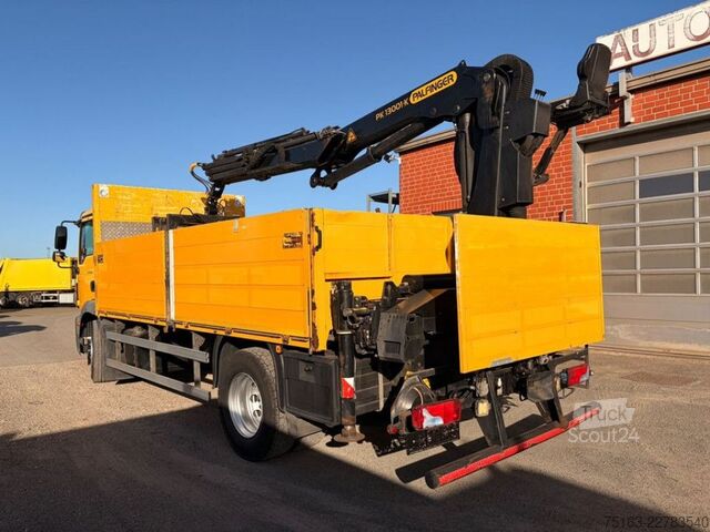 رافعة مثبتة على شاحنة MAN TG-M 18.290 4x2 BL Pritsche Heckkran 3xhydr.Ausc
