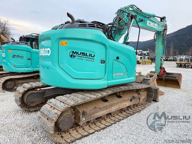 Lančani bager KOBELCO SK140SRLC-7 Powertilt 4X Löffeln Hammerleitung