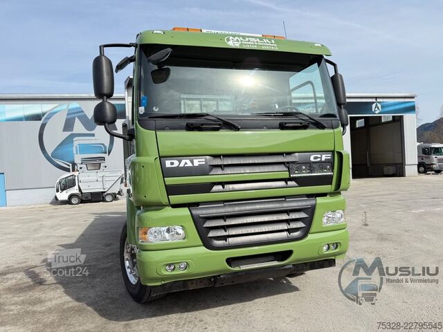 Kiper kamion DAF CF85 410 6x2 Meiller Kipper Kran Hiab 144 ES-3