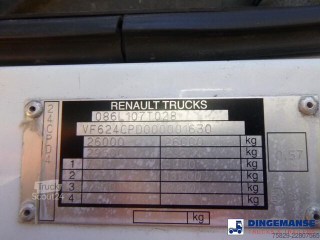 Transporte refrigerado/congelado Renault Premium 370 dxi 6x2 RHD Carrier Supra 950 MT frigo
