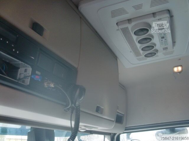 Roll-off tipper truck DAF XF 480 FAN Lenkachse Intarder Standklima