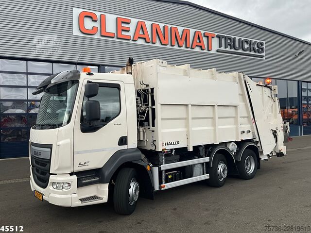 Abfallsammelfahrzeug DAF FAG LF 220 Euro 6 Haller 14m³ Just 122.382 km!